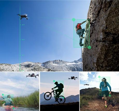 Parrot propose enfin un mode « Follow me » pour son Bebop 2 Fonction de suivi automatique Drone Parrot