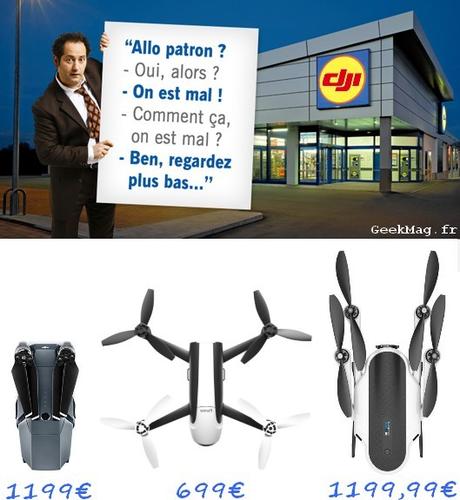 Parrot propose enfin un mode « Follow me » pour son Bebop 2 Parrot vs DJI