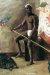 1888, James Ensor : Masques regardant un ménestrel noir