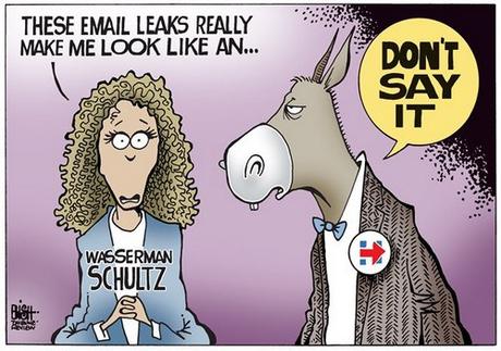 Présidentielle américaine : les galons de Wikileaks wasserman-schultz