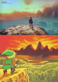 Zelda Breath of Wild : Hyrule d'hier et d'aujourd'hui  ...