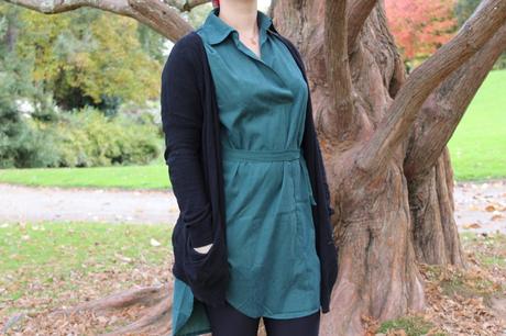 Green is the new black blog-mode-nantes-detail-robe-chemise-verte-sheinside