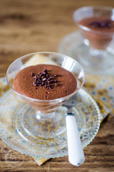 Mousse au chocolat vegan… au jus de pois chiches ! Mousse au chocolat vegan
