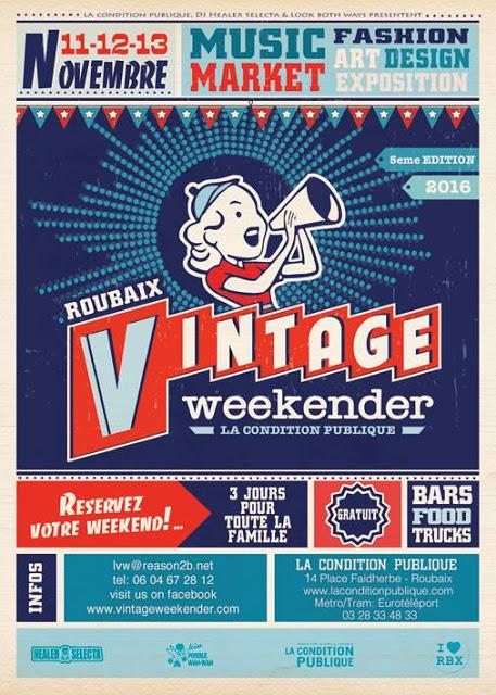 Roubaix Vintage Weekender les 11-12-13 novembre ! Roubaix Vintage Weekender les 11-12-13 novembre !