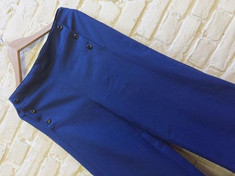 Le pantalon à pont Pantalon à pont couture