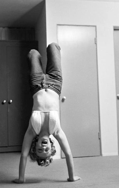 Marilyn et le yoga Marilyn et le yoga