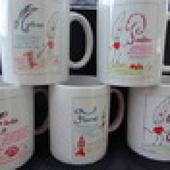 Arlette Mug Prénom dessin original Lily la Plume : Vaisselle, verres par lily-la-plume