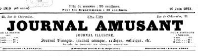 La Valkyrie expliquée aux Français en 1893, une bande dessinée du Journal amusant par Stop et Michelet