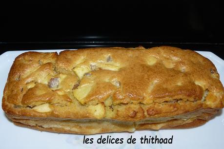 cake aux pommes et à l'andouille cake aux pommes et à l'andouille