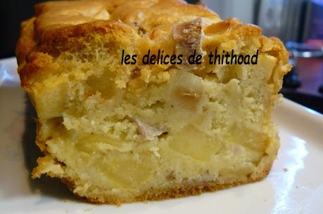 cake aux pommes et à l'andouille cake aux pommes et à l'andouille
