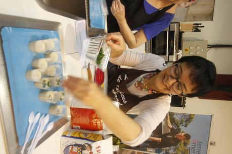 VELOUTE D'ECHALOTES AUX CRÊPES DE BLE NOIR (SALON OHH LA VACHE) VELOUTE D'ECHALOTES AUX CRÊPES DE BLE NOIR (SALON OHH LA VACHE)