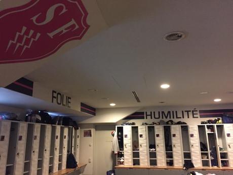 Stade Français - Les vestiaires Stade Français - Les vestiaires