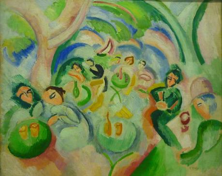 L'apéritif - Raoul Dufy (1908) - L'apéritif est un rite éthylique essentiel de la vie associative