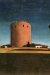 1913, Giorgio de Chirico : La torre rosa 1913, Giorgio de Chirico : La torre rosa