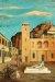 1920, Giorgio de Chirico : Piazza d'Italia (Mercurio e i metafisici) 1920, Giorgio de Chirico : Piazza d'Italia (Mercurio e i metafisici)