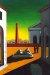 1957_Giorgio de Chirico_Piazza d'Italia; Malinconia Torinese 1957_Giorgio de Chirico_Piazza d'Italia; Malinconia Torinese