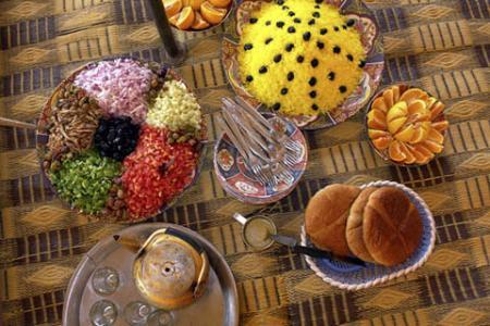 la cuisine marocaine de rabat Couscous de Rabat au congre tfaya Cuisine Marocaine