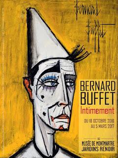 Exposition événement : Bernard Buffet, Intimement, jusqu'au 5 mars 2017, au Musée Montmartre