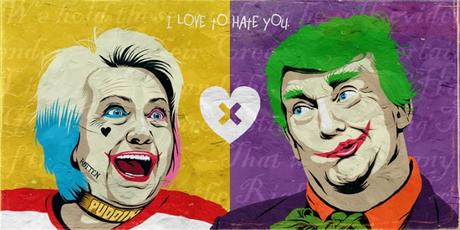Clinton / Trump, au cœur d’un détournement pop ! clinton-vs-trump-parody-pop-culture-6
