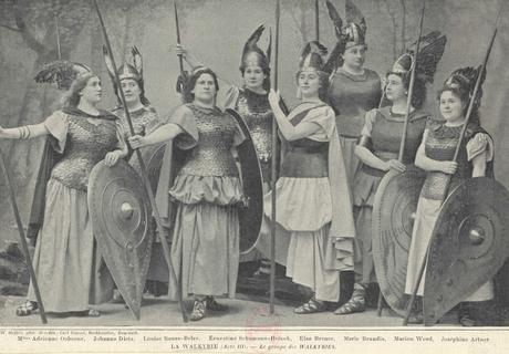 Les Walkyries à Bayreuth en 1900