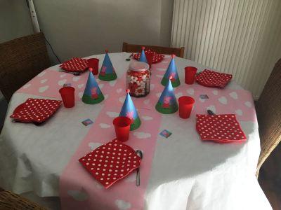 Un anniversaire Peppa Pig pour votre petit bout! Décoration Peppa Pig