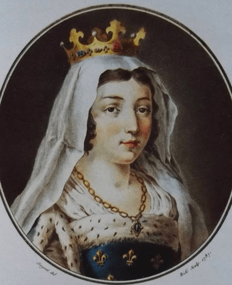 Portrait imaginaire de Blanche de Castille