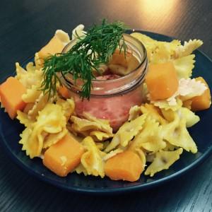 PATES ET POTIRON UNE RECETTE QUI FONCTIONNE BIEN @yaquoidansmonfrigo.com