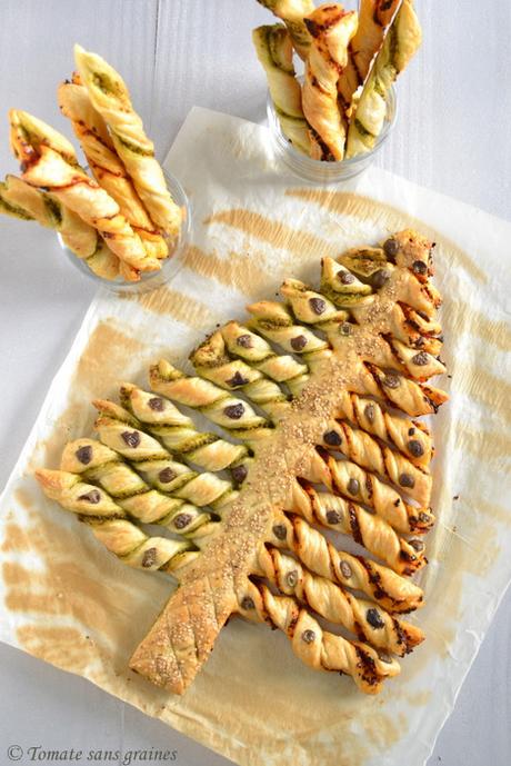 Sapin feuilleté {Noël} Sapin feuilleté