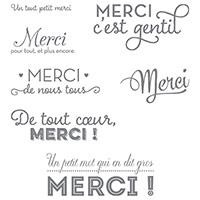 Merci c’est gentil… Carte Scrap #658 140124S