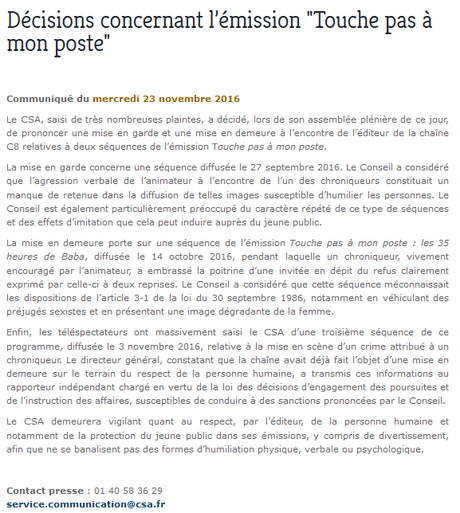 #TPMP ? Ou Touche Pas à Mon Crétinisme ? capture
