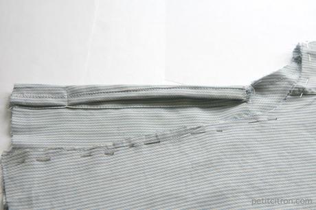 Cousons ensemble du short boxer – semaine 7 : modèle caleçon, avec une fente sur le devant Cousons ensemble du short boxer – semaine 7 : modèle caleçon, avec une fente sur le devant