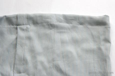 Cousons ensemble du short boxer – semaine 7 : modèle caleçon, avec une fente sur le devant Cousons ensemble du short boxer – semaine 7 : modèle caleçon, avec une fente sur le devant