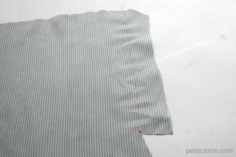 Cousons ensemble du short boxer – semaine 7 : modèle caleçon, avec une fente sur le devant Cousons ensemble du short boxer – semaine 7 : modèle caleçon, avec une fente sur le devant
