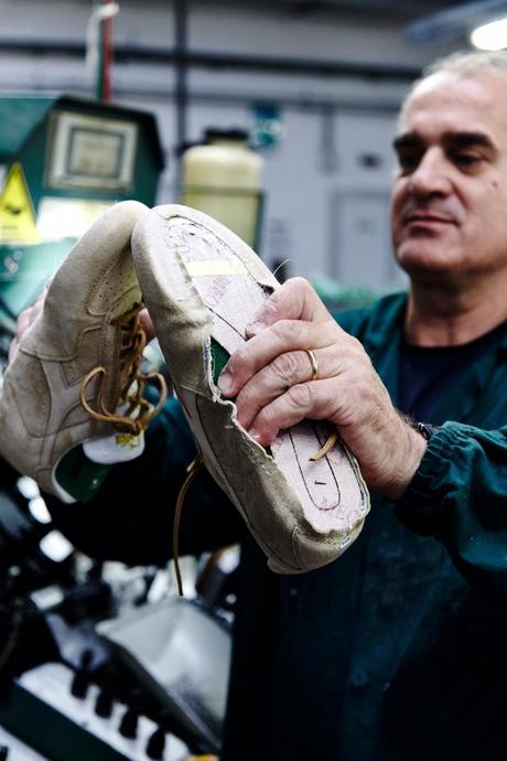 Footpatrol visite l’usine Diadora de Caeino Di San Marco Diadora de Caeino Di San Marco