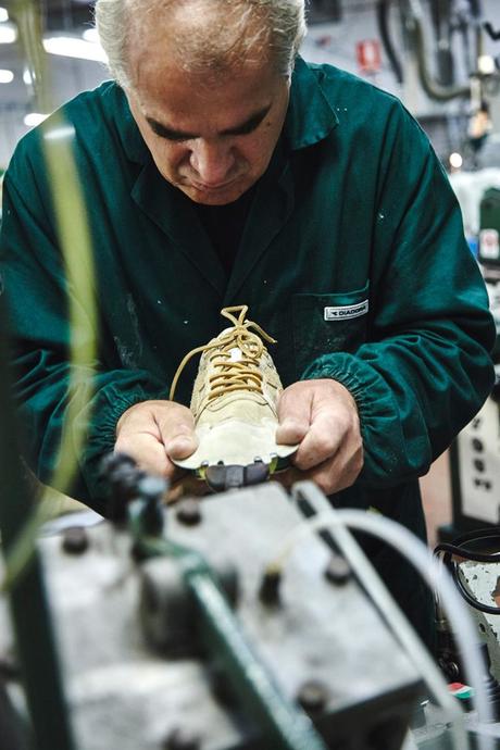 Footpatrol visite l’usine Diadora de Caeino Di San Marco Diadora de Caeino Di San Marco