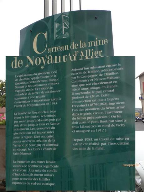 France - Noyant d'Allier et sa mine
