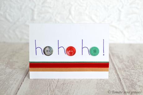 DIY : Cartes de Noël Carte de Noël - Christmas card