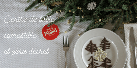 Centre de table de Noël comestible (et zéro déchet) avec Chocolats Favoris! Centre de table de Noël comestible (et zéro déchet) avec Chocolats Favoris!