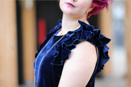 Madame rose blog-mode-nantes-robe-bleu-nuit-kiabi