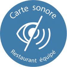Une initiative délicieuse : un menu sonore pour malvoyants Logo menu sonore pour malvoyants