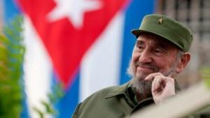 Rassemblement en hommage à Fidel Castro à Saint-Étienne