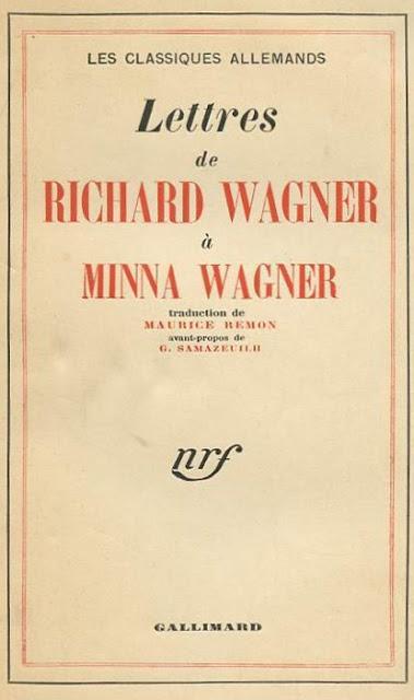 Vu de France en 1908: Les lettres de Richard Wagner à sa femme Minna Vu de France en 1908: Les lettres de Richard Wagner à sa femme Minna