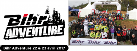 Bihr Adventure moto, quad et SSV sur le Domaine de la Taillade (15),  le 22 et 23 avril 2017