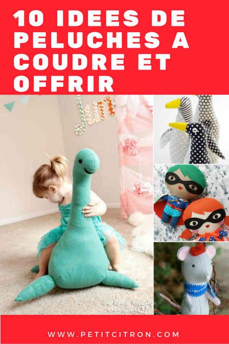 10 cadeaux de Noël à coudre : des peluches 10 cadeaux de Noël à coudre : des peluches