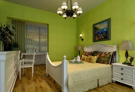 Green Bedroom Walls