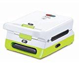 Top 5 des Meilleurs Appareil Gaufre Croque Monsieur Puissance : 780 WDimensions des plaques : 23.1 x 13.5 cm1 jeu pour gaufres (10 x 11.5 cm)1 jeu pour croques-monsieurs (10 x 12 cm)Plaques amovibles avec revêtement anti-adhésif compatibles lave-vaisselleLarge poignée isolanteSocle en plastiqueVoyant ...