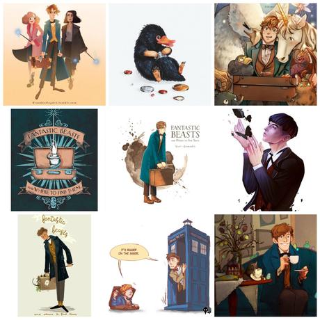 Fan Art Les animaux Fantastiques Fan Art Les animaux Fantastiques
