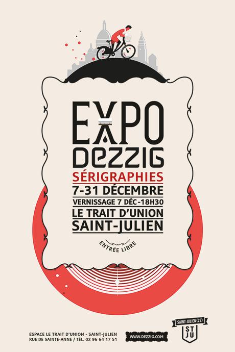 Expo de sĂŠrigraphies Dezzig - Saint-Julien