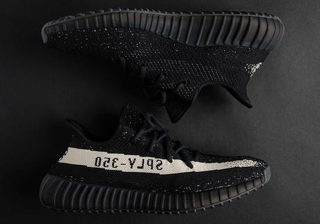 by1604 adidas yeezy boost 350 v2 black white