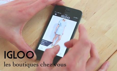 Igloo : l’app qui se prend pour une cabine d’essayage